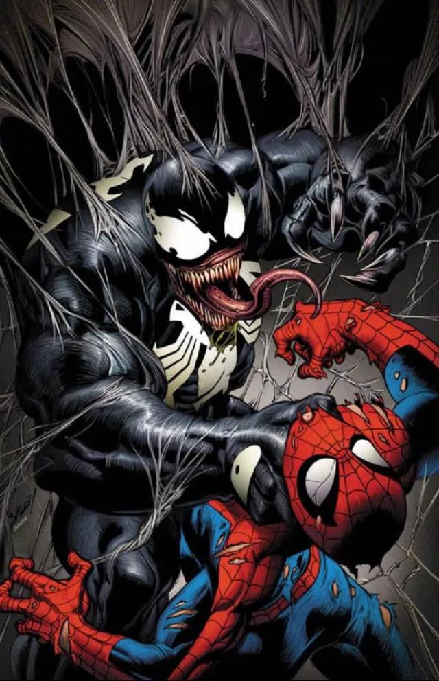 毒液2发布动态logo预告毒液生吃蜘蛛侠终于联动了