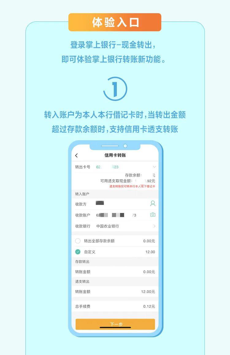 信用卡现金转出新功能上线啦免转帐手续费哦