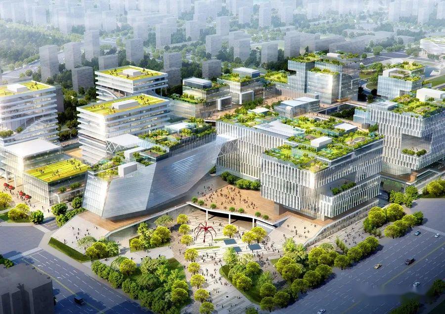 效果图整理产业园科技城商务总部