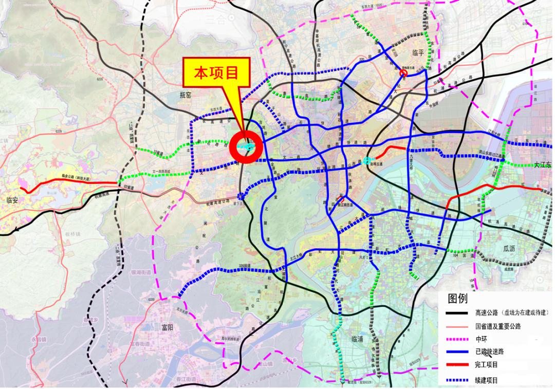 交通建設丨突破繞城高速屏障這項杭州亞運會保暢項目可研獲批