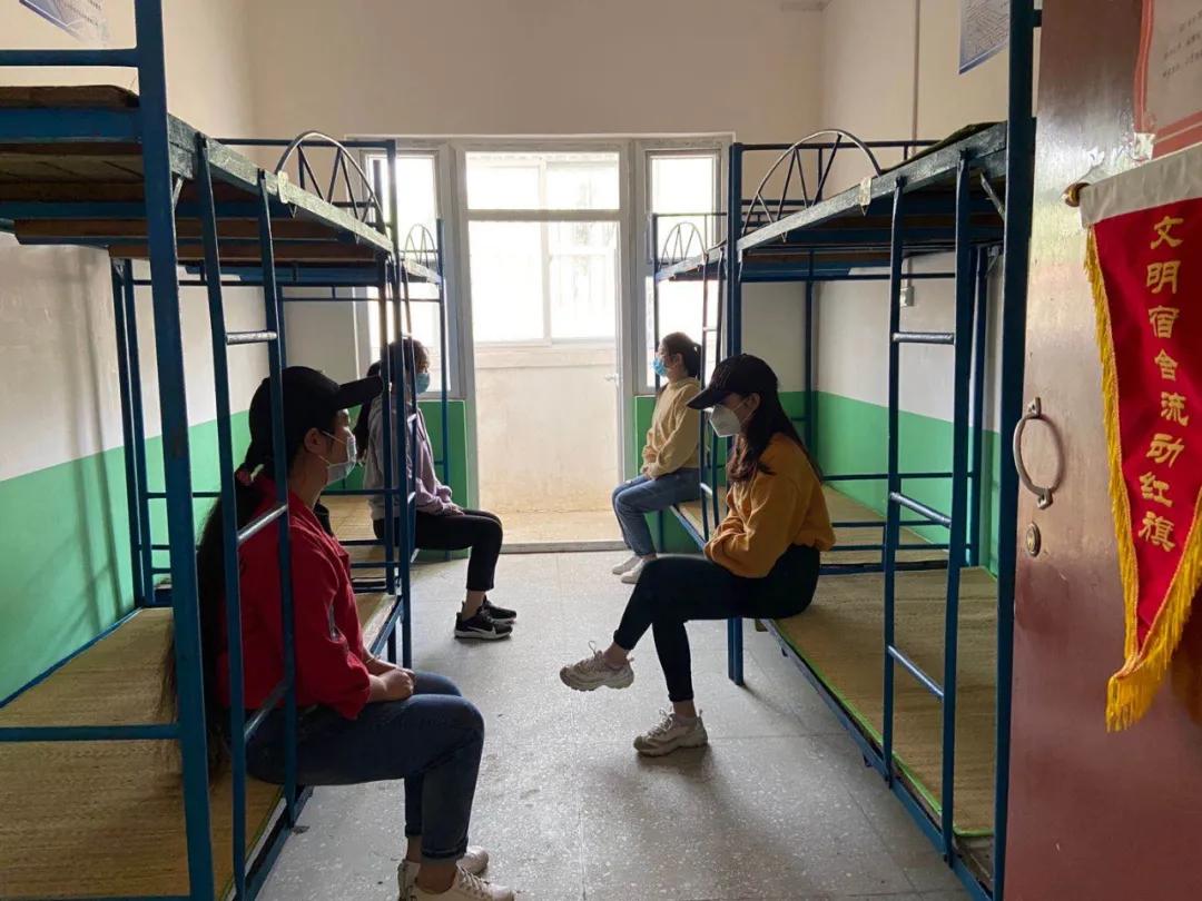 【开学复课】尧山中学举行初三年级开学演练