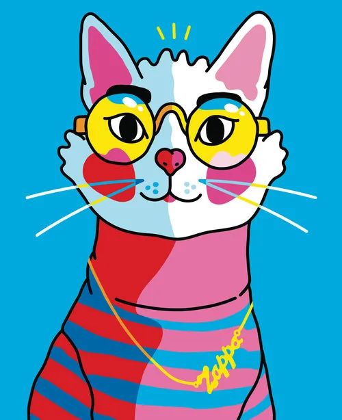 荷兰鹿特丹插画家xavieraaltena一组波普风插画设计67676767