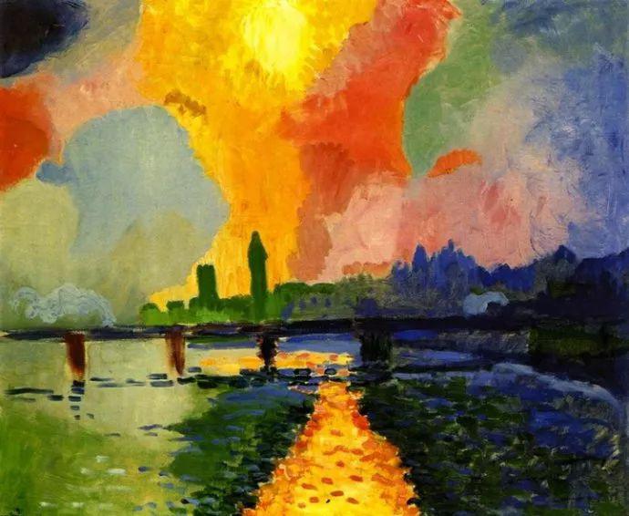 野兽派的先驱法国画家安德烈德朗绘画作品赏析