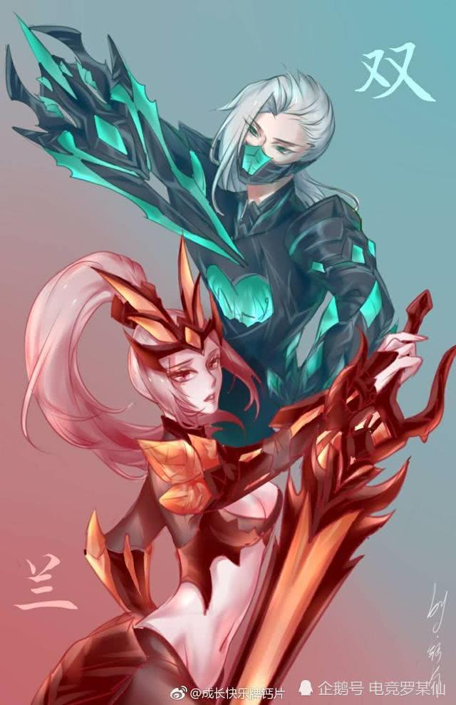 兰陵王和花木兰是一对夫妻,花木兰在守卫长城的战斗中牺牲了,兰陵王