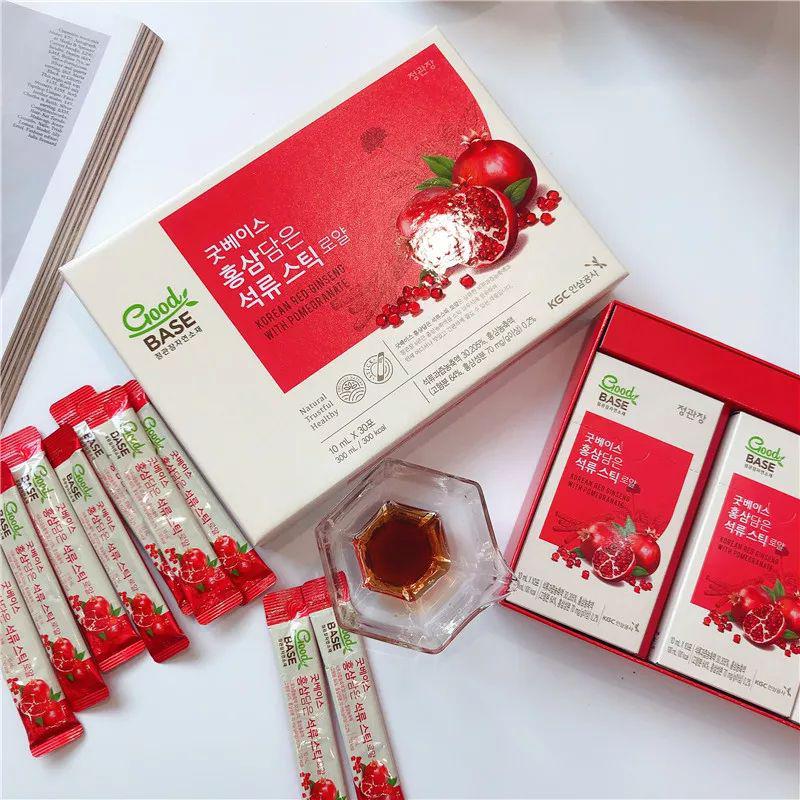 抗衰老补气色美容养颜韩国正官庄高丽参红石榴饮