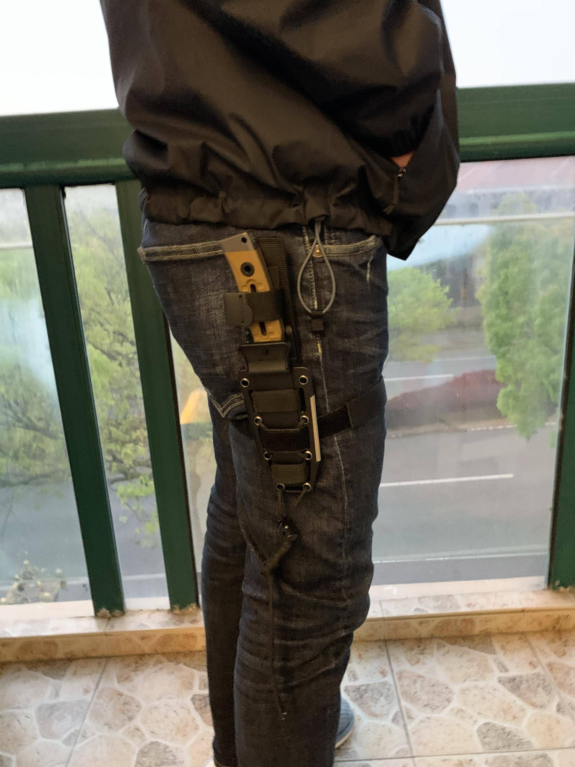 作品出自angela童靴之手,绑腿模式.