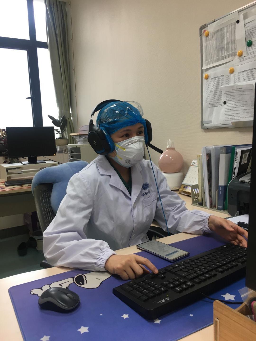 护士长华中科技大学协和医院肾内科护理团队黑龙江省援鄂医疗队在武汉