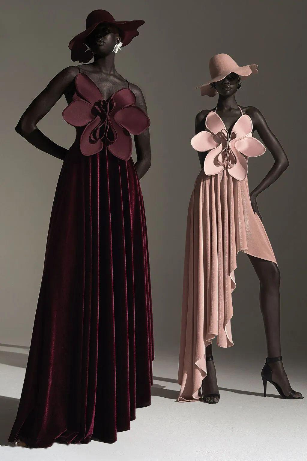 时装上绽放的花仙子立体廓形美到心颤的大波浪设计与未来主义创新面料