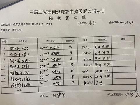 限额领料单天府公馆项目限额领料制度材料堆码1材料堆码2天府公馆项目