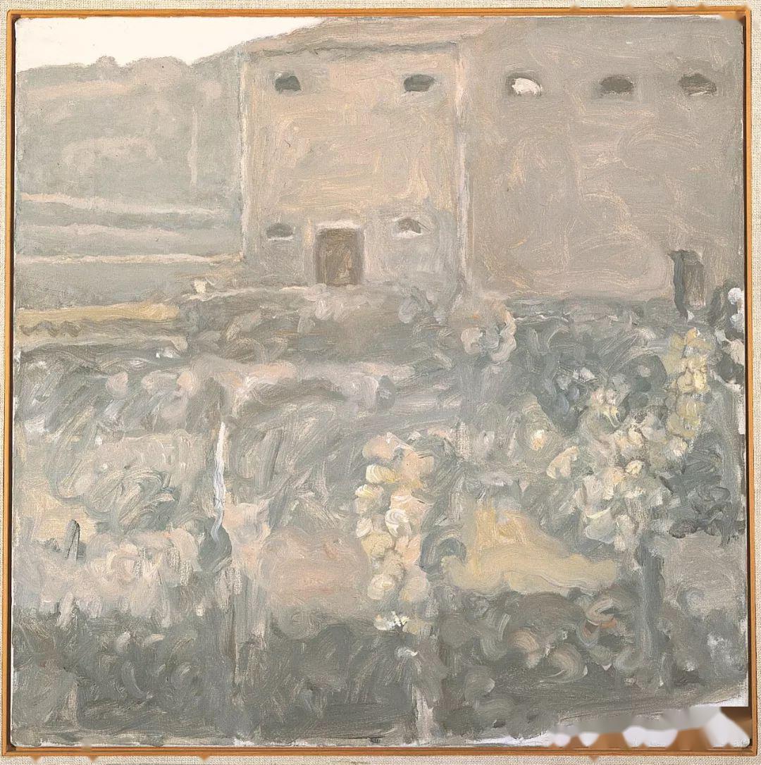 《风景》,1962年,油画,50x50cm 莫兰迪博物馆收藏我在博洛尼亚美术馆