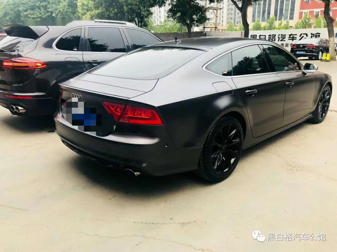 高碑店哪里做汽车改色专业汽车改色就来黑白格