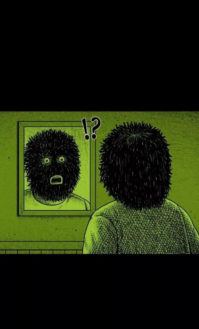 漫画长头发的秘诀密集恐惧症者慎入