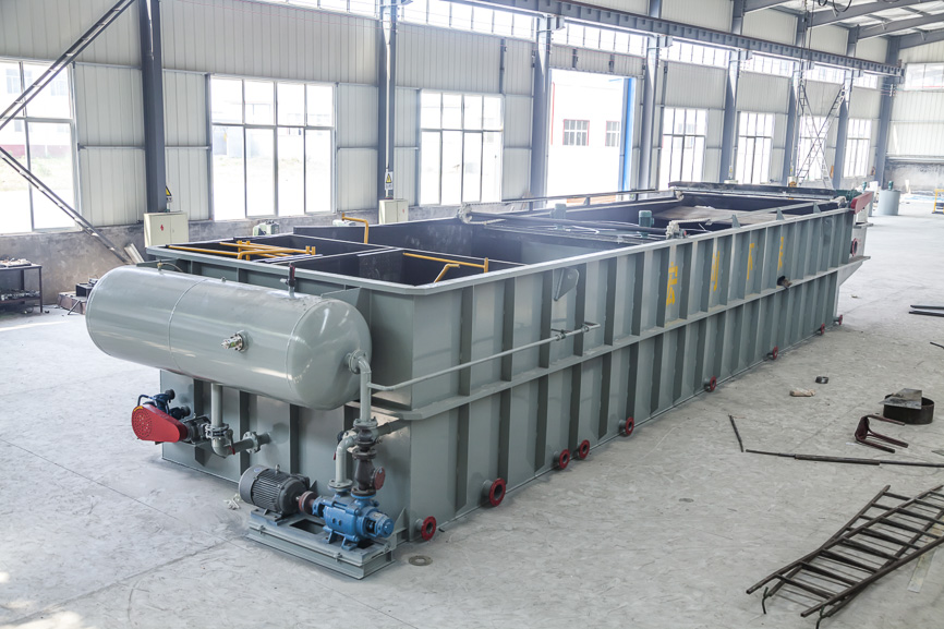 宏利平流式溶气气浮机工作原理