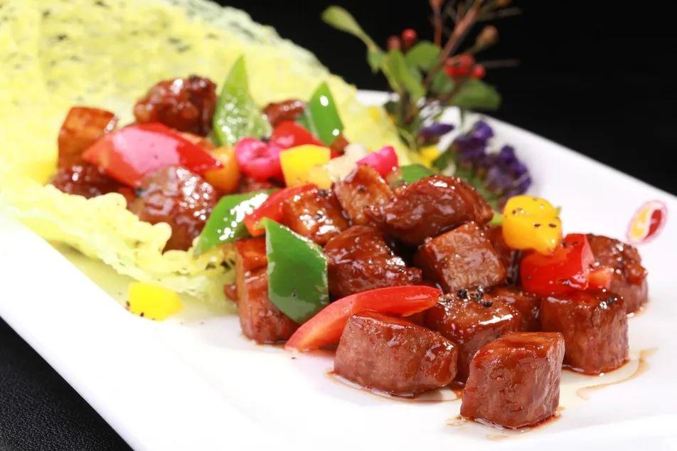 每日一菜黑椒牛仔粒