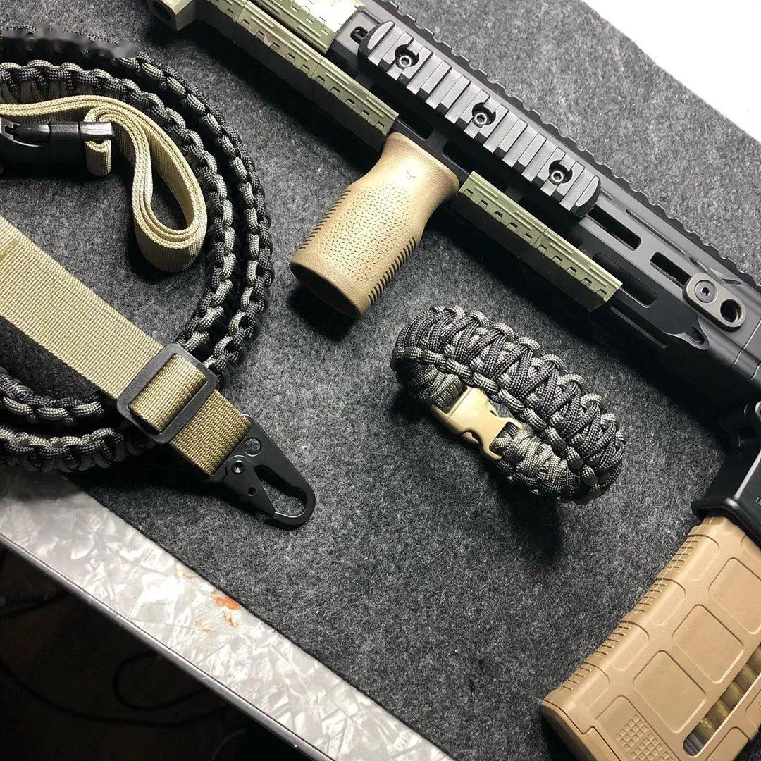 手工编织枪绳万能的伞绳多用途的edc之王