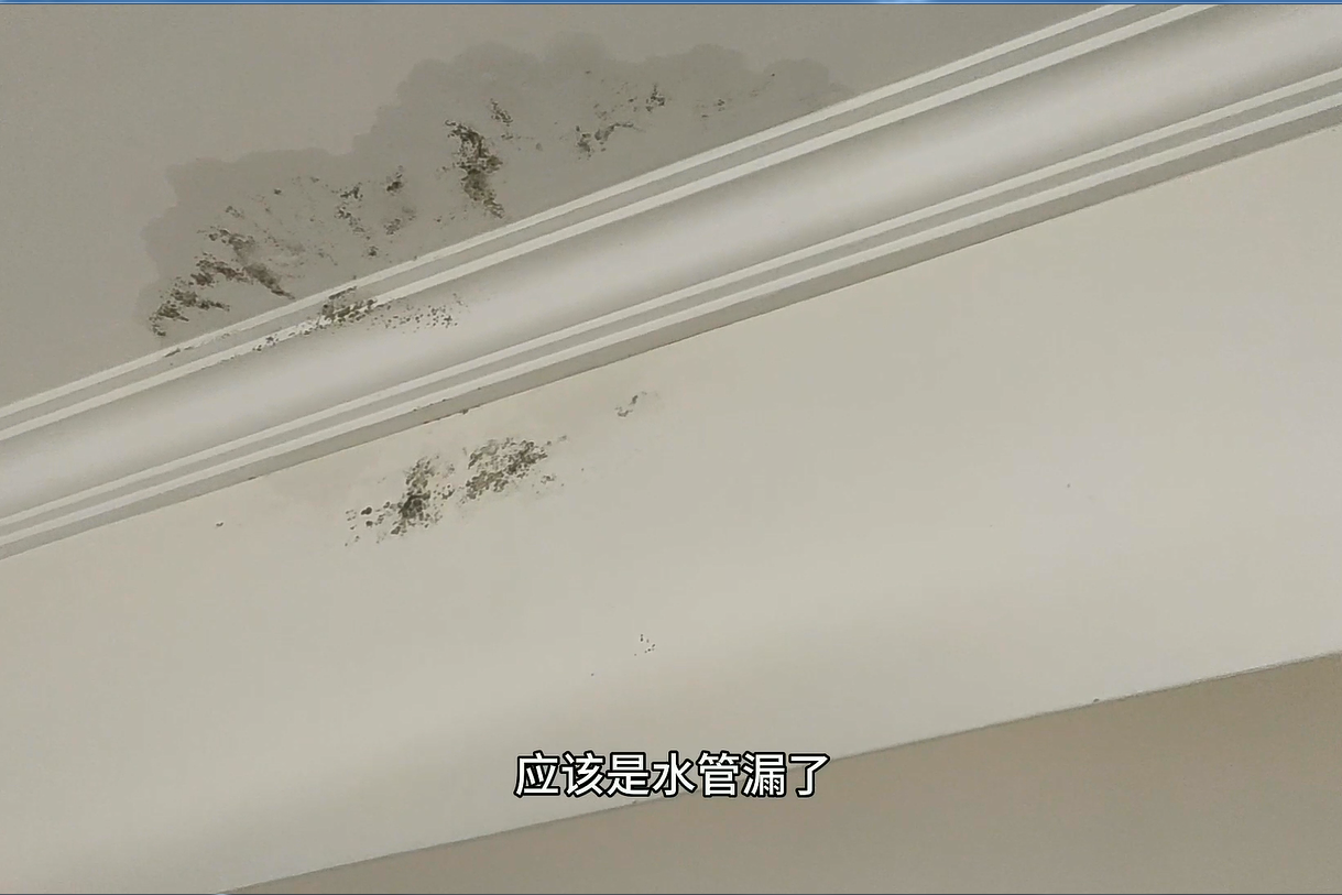 楼下房间天花渗水楼上走道瓷砖缝有水渗出检测原因是防水渗漏