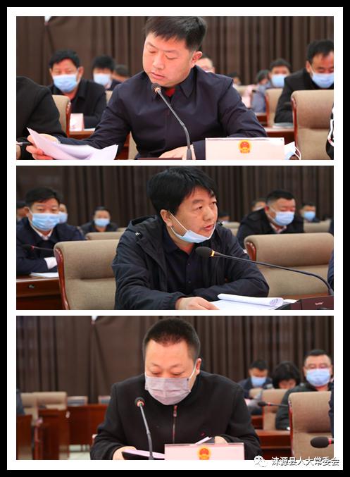 会上,政府副县长朱智慧代表县政府作《关于疫情防控情况工作汇报》,县