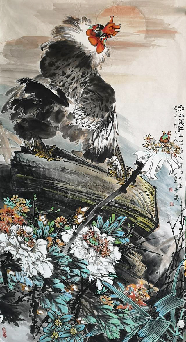 人民美术家一代鸡王著名画家李宪章