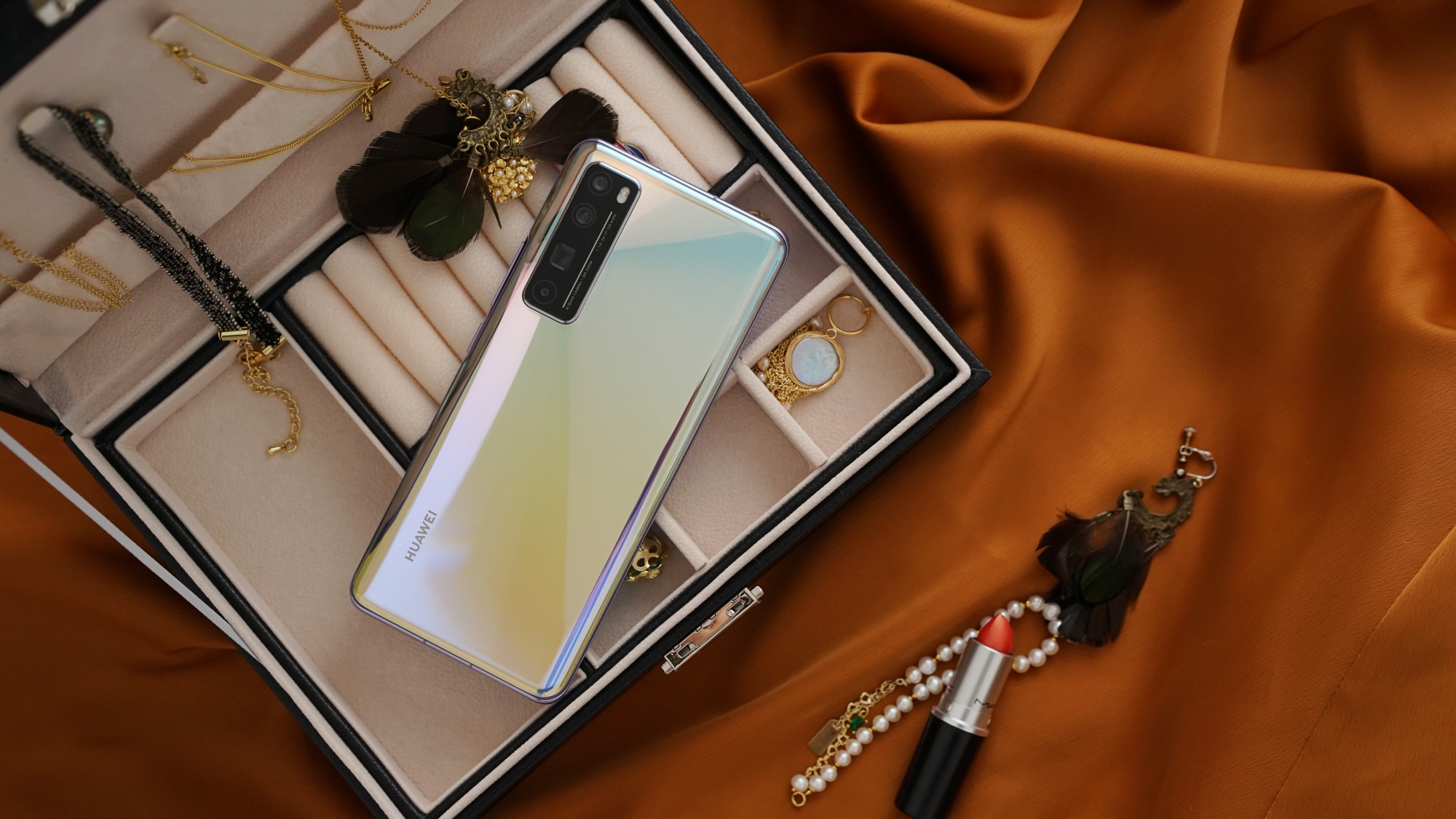 原创华为nova7pro首发测评颜值出众自拍出色小姐姐们必选旗舰