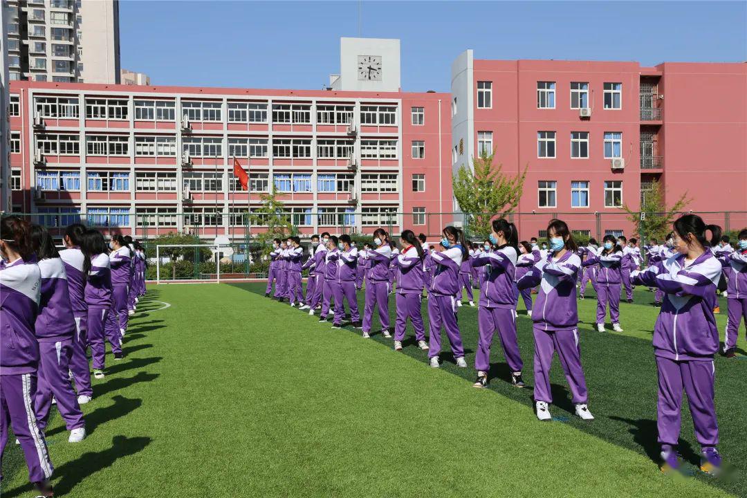 天津市第五十四中学复课开学第一天