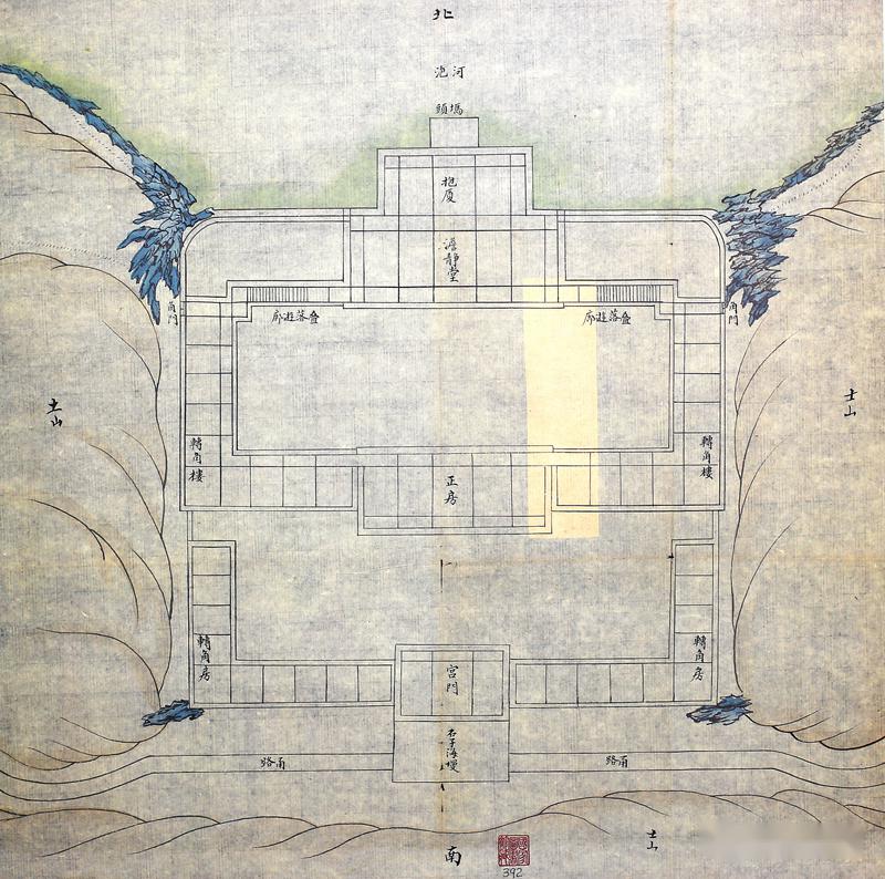 清漪园平面图片