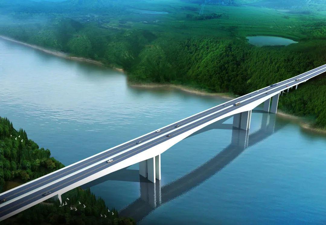 经合山至南宁高速公路工程项目中,由新柳南6标承建的龙马红水河特大桥