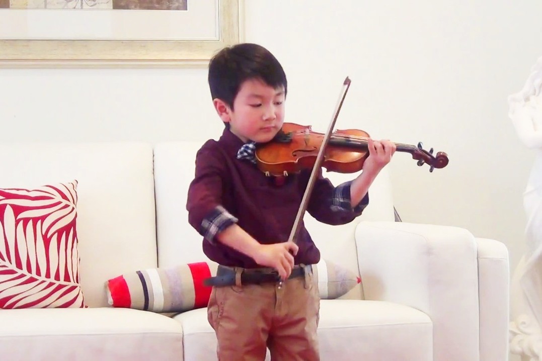 天才琴童李映衡小提琴演奏维瓦尔第a小调小提琴协奏曲