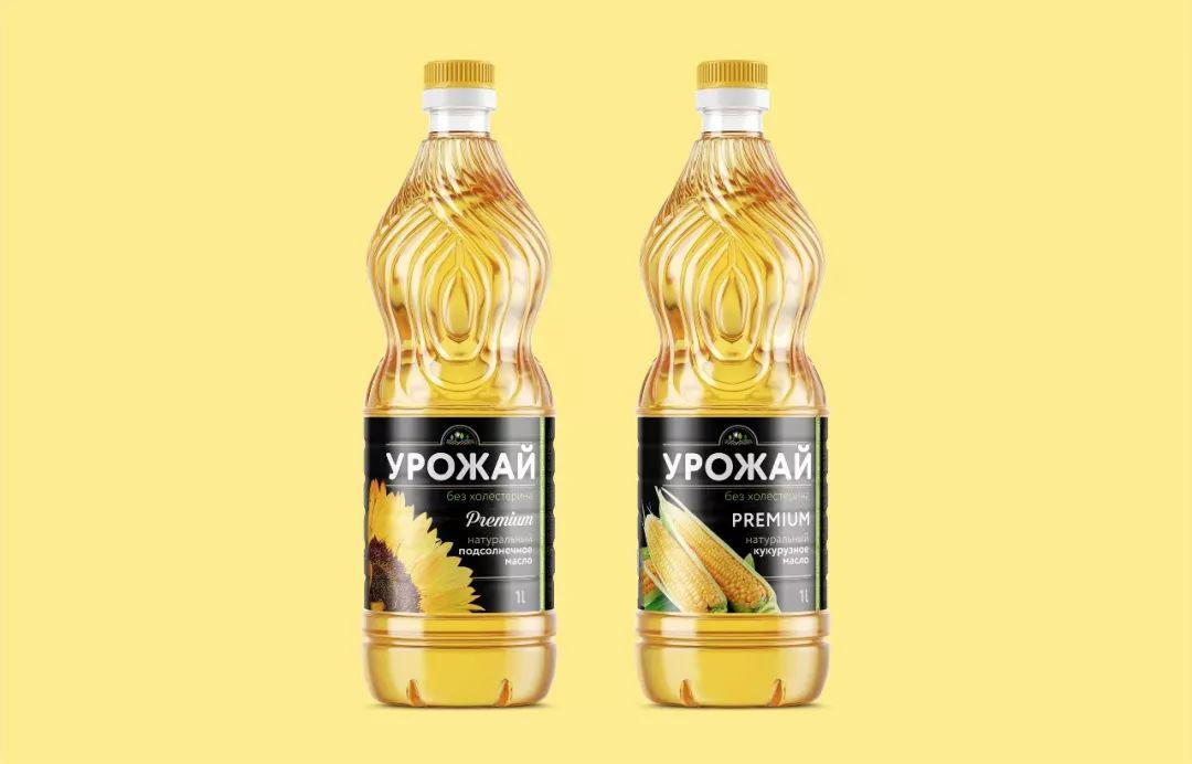 包装设计高级黑食用油