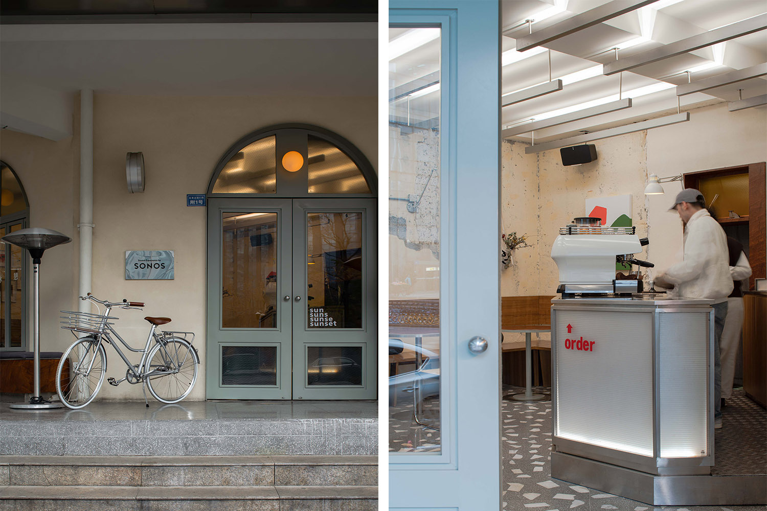 简约潮流复古多种混搭风格的咖啡店设计掀起一股打卡热潮