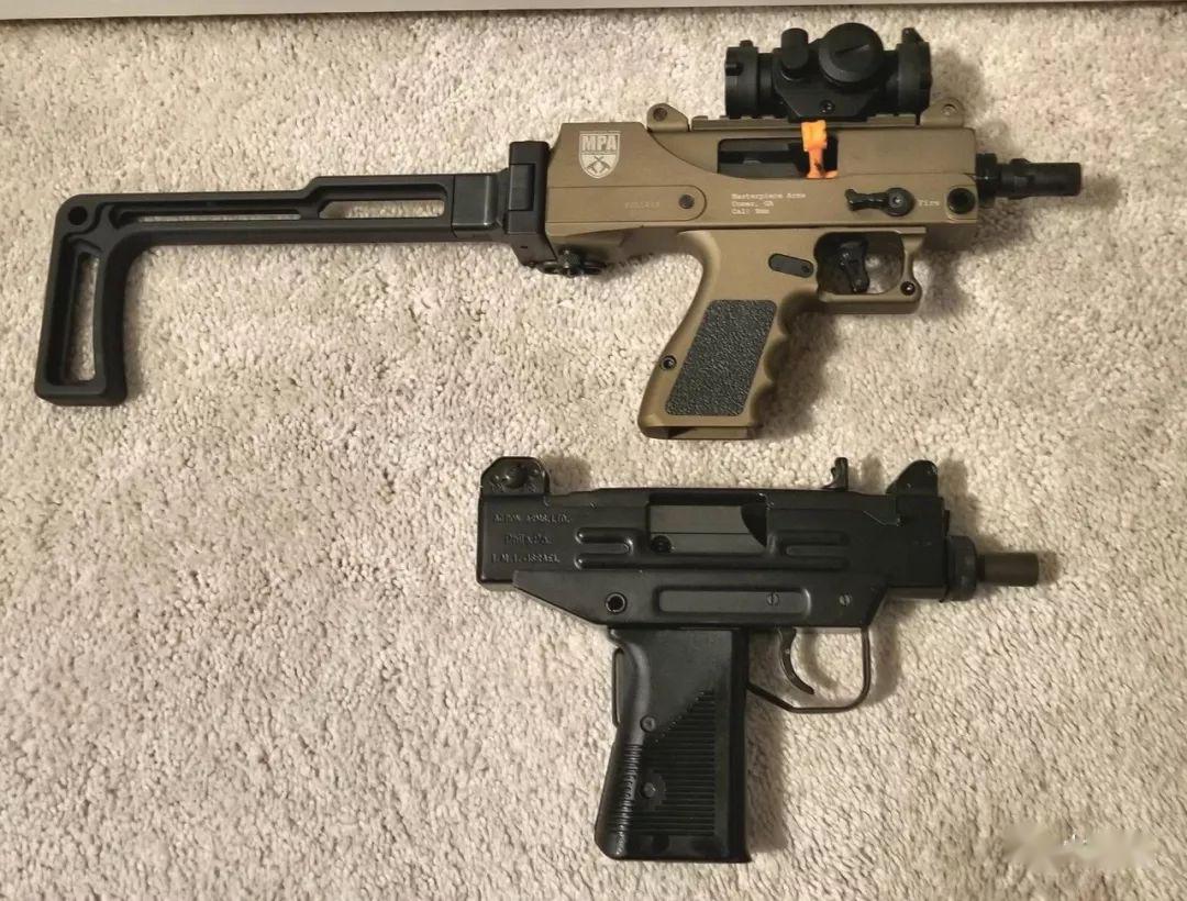 短粗紧的吃鸡武器以色列iwi公司microuzi图集