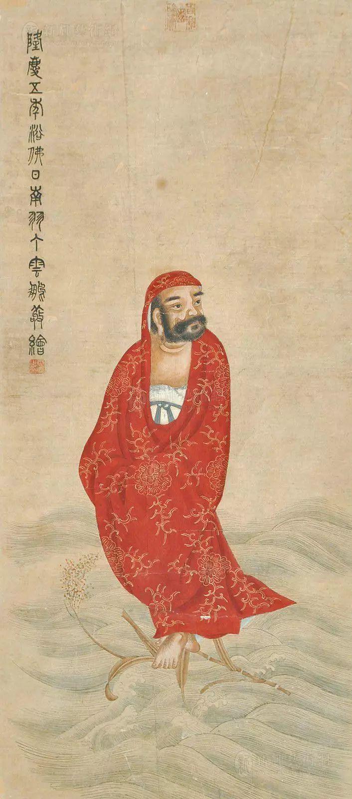 庄严肃穆明代画家丁云鹏笔下的佛道人物140幅