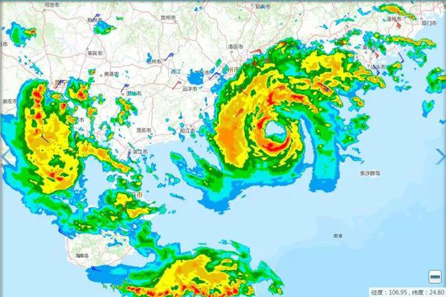 气象科普知识教你看懂天气雷达回波图