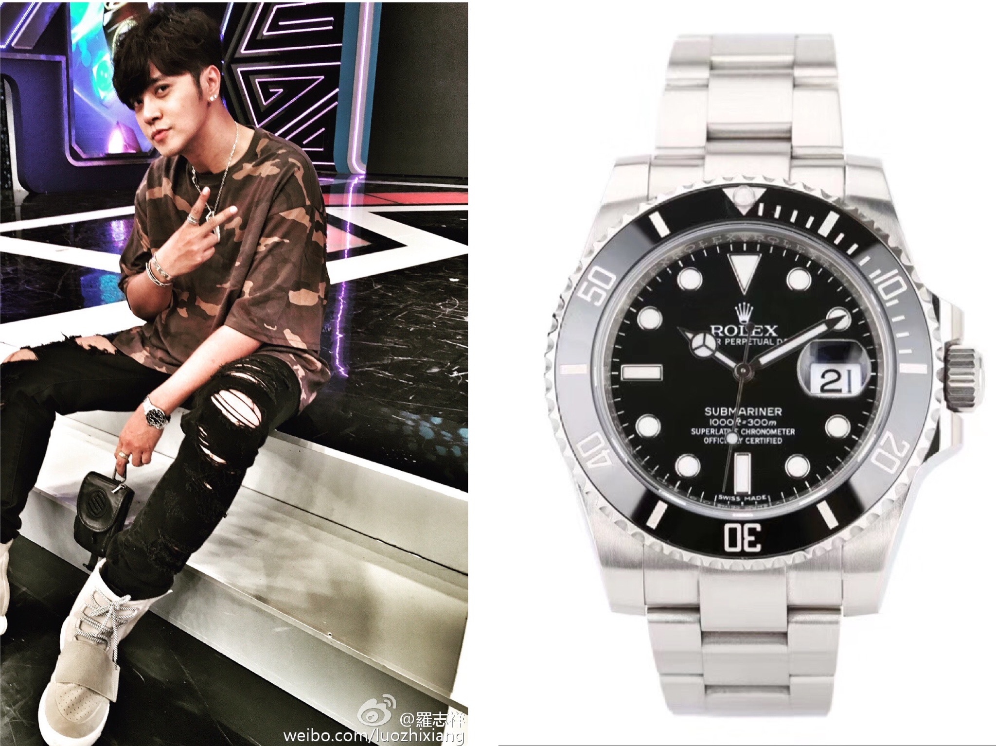 罗志祥都戴过哪些表