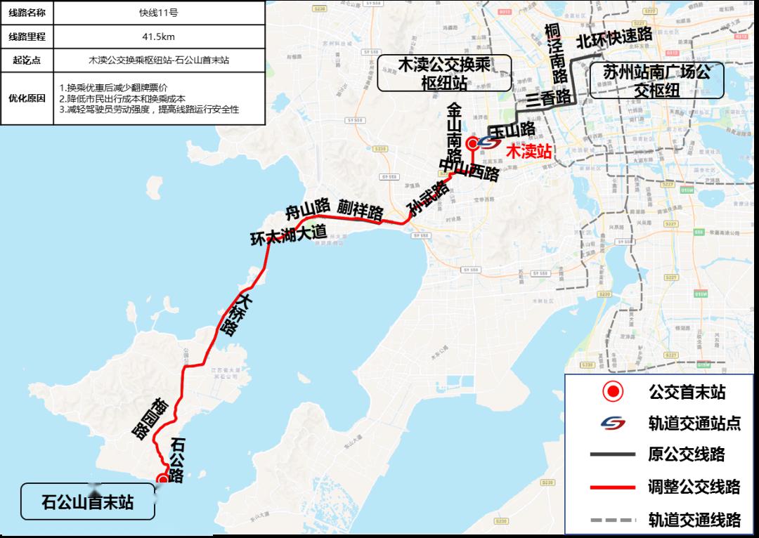 公交線網優化公示