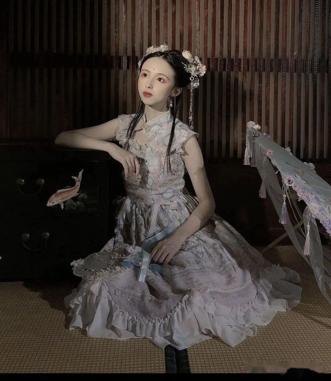 中华风lolita,中国lo娘必备小裙子!