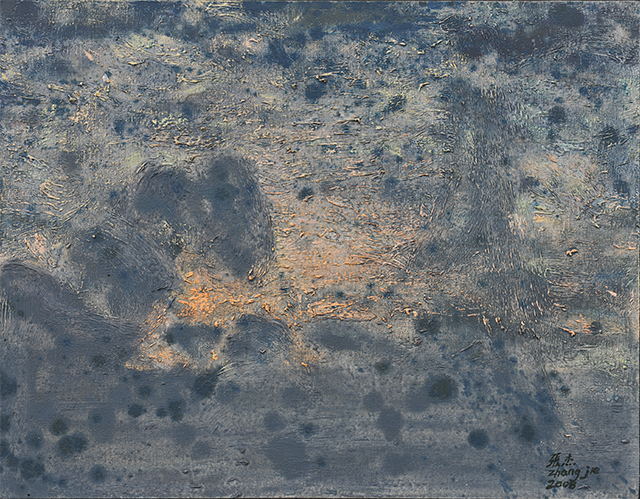 油画家张杰新疆写生