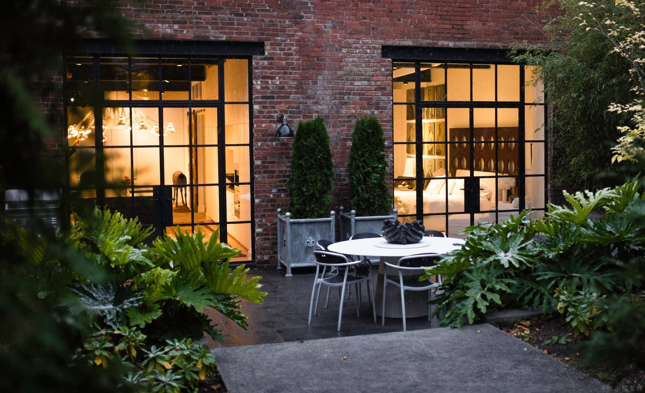 10个工业风花园庭院设计如果你家房子带院子别荒废它