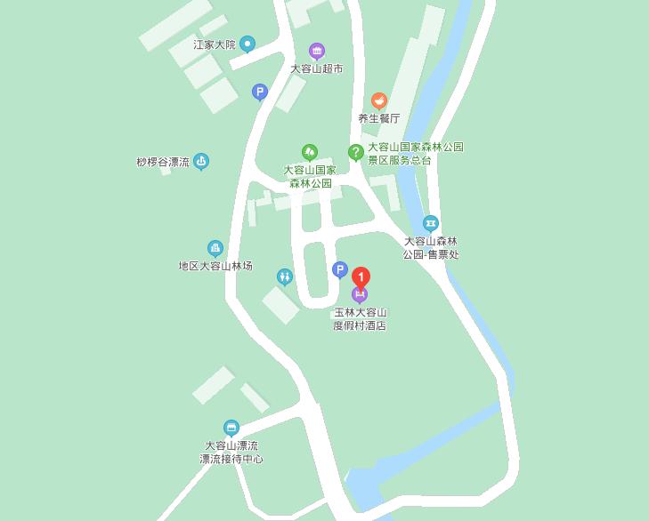 玉林自驾套餐抢购228元抢原价608元的大容山桫椤谷度假酒店使用期限至