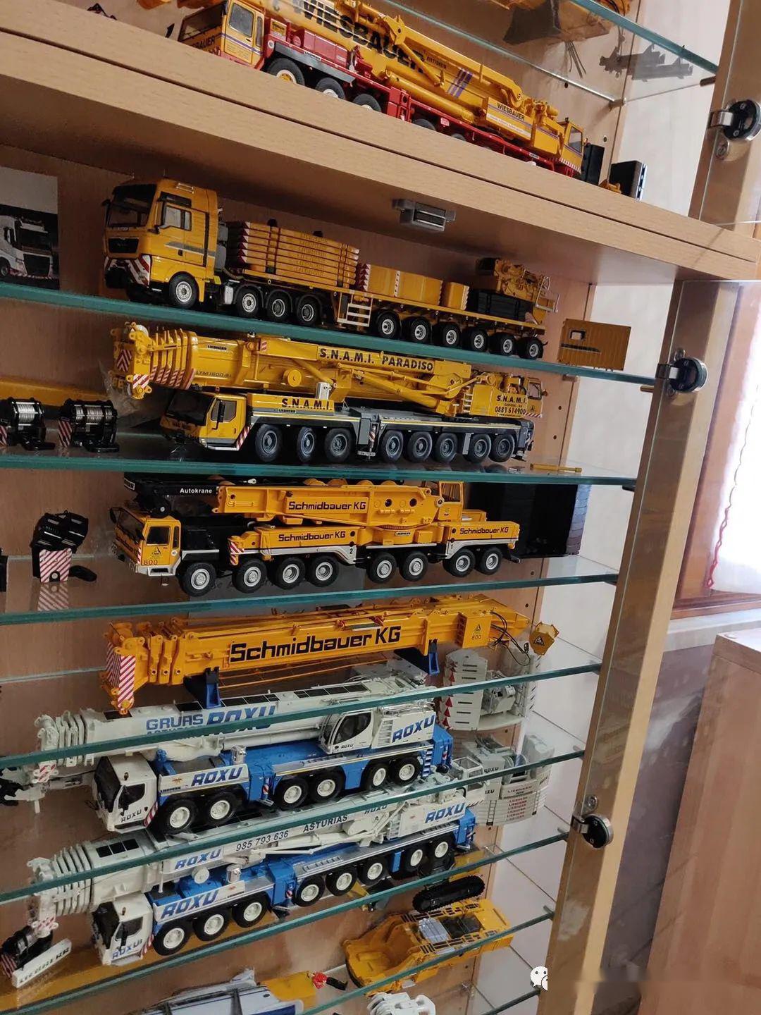 大吊车不占地儿最紧凑的模型展示没有之一