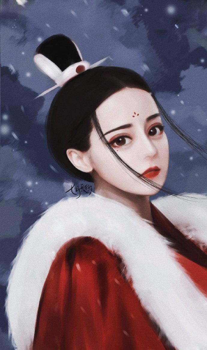 迪丽热巴《长歌行》饭绘分享 期待古装美人李长歌!