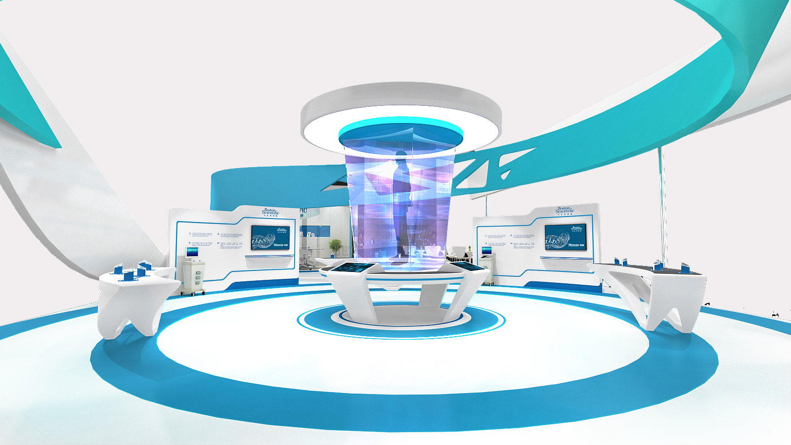 展会展台设计与是互动多媒体技术的运用