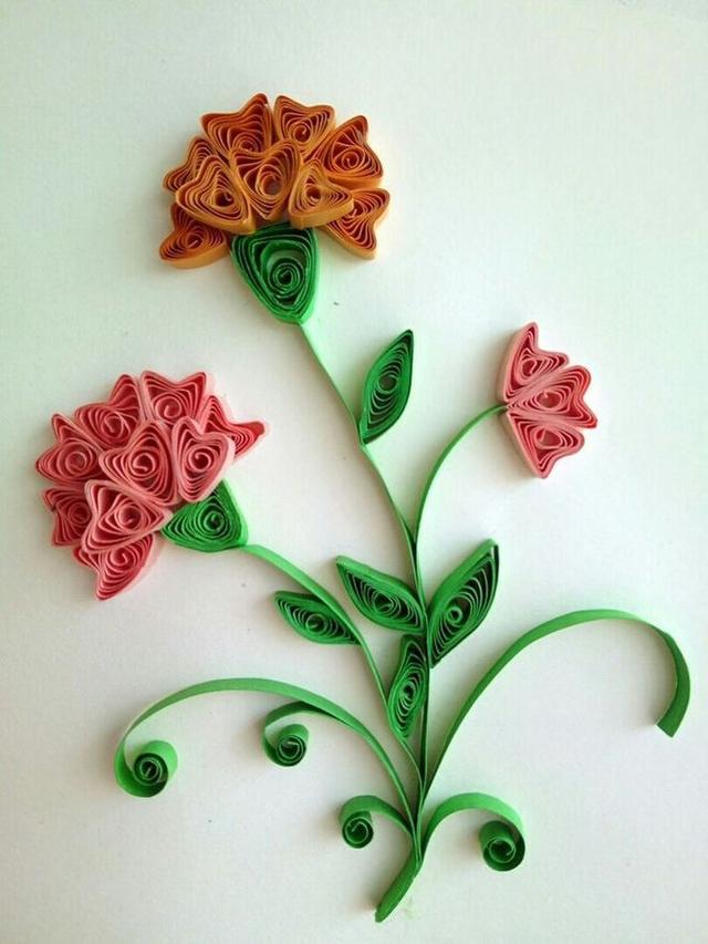 衍纸是纸艺大家族中比较独特的一项