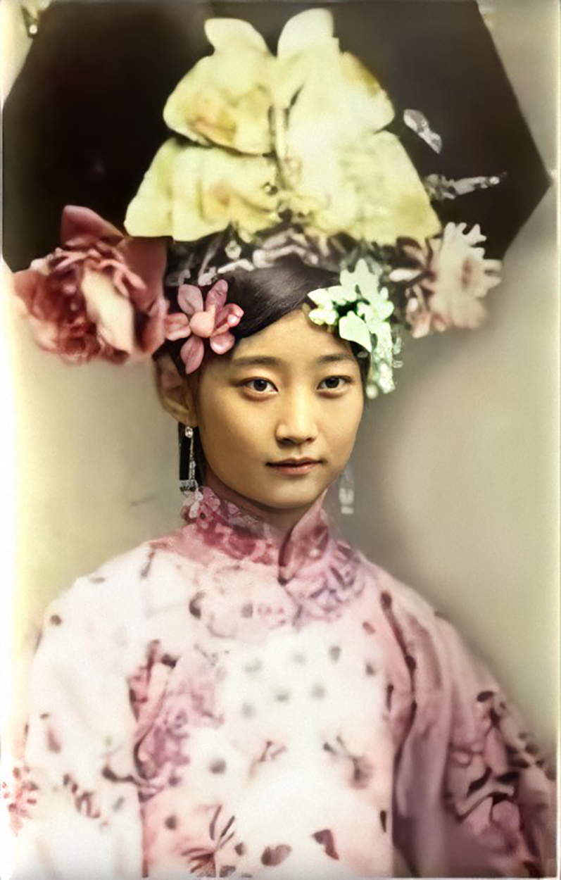 清朝最漂亮妃子照片图片