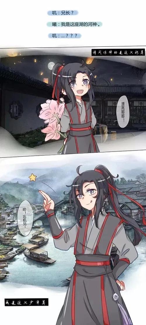 魔道祖师忘羡请问你掉的是金羡羡还是银羡羡