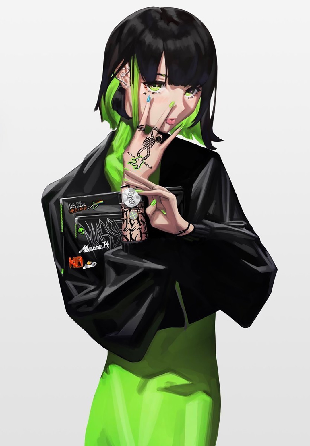 假如动漫角色成为时尚模特流量明星都失色了每个都很时髦