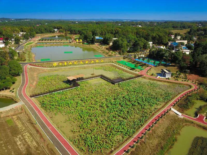 位于长龙街道湘峰村的杨祠人居示范片自去年创建以来,道路畅通,环境