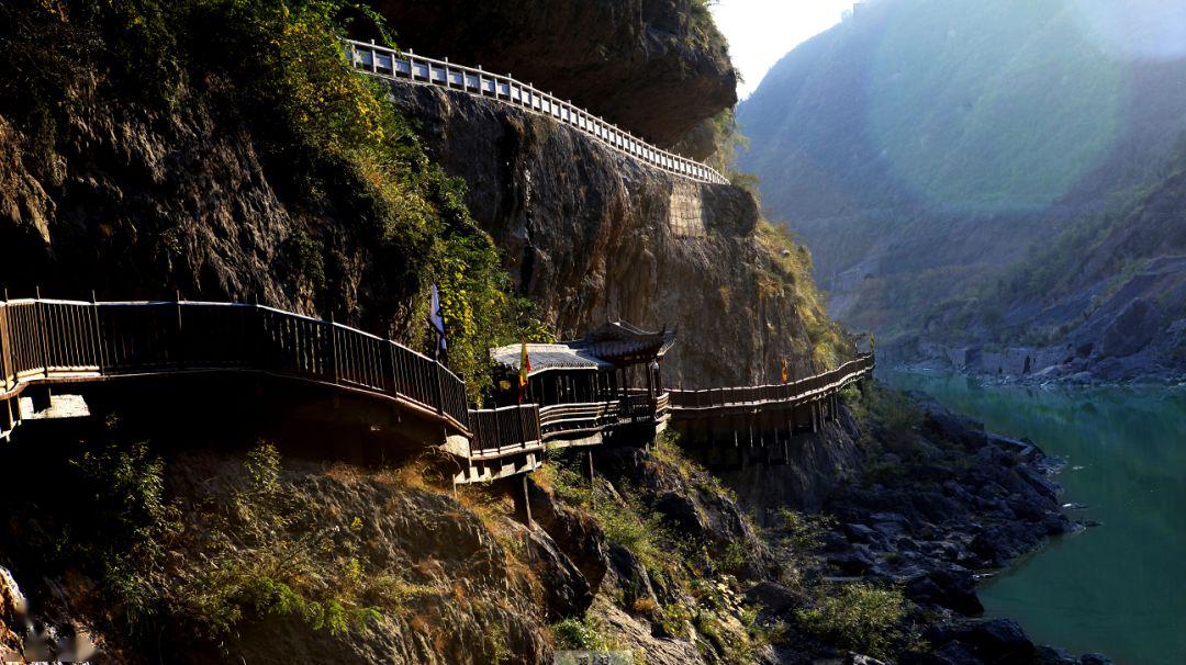 七里峡风景区图片