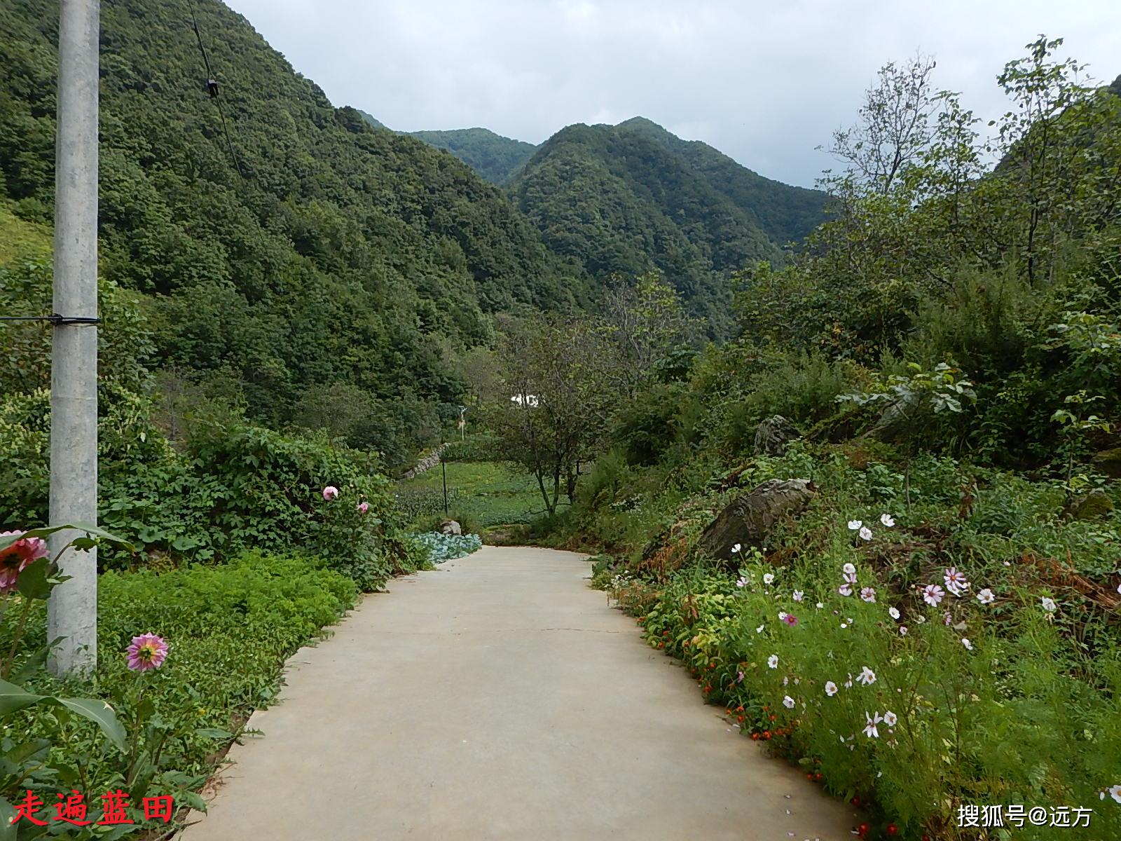 走遍藍田2018輞川鎮核桃溝村穿越旅行3