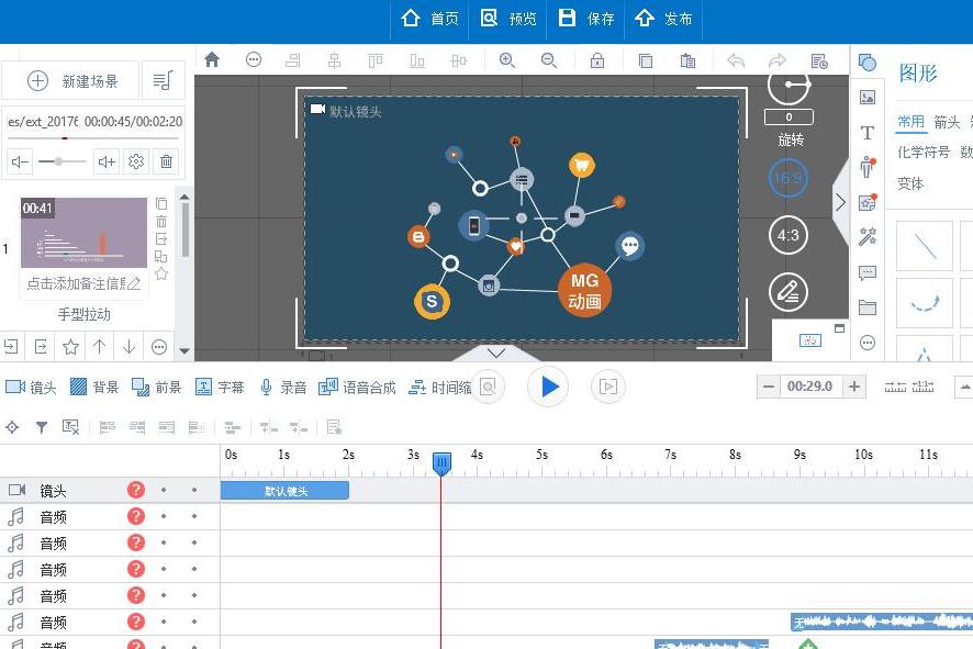 遇到紧急项目,时间紧,工作量大,无需发愁,万彩动画大师的海量模板