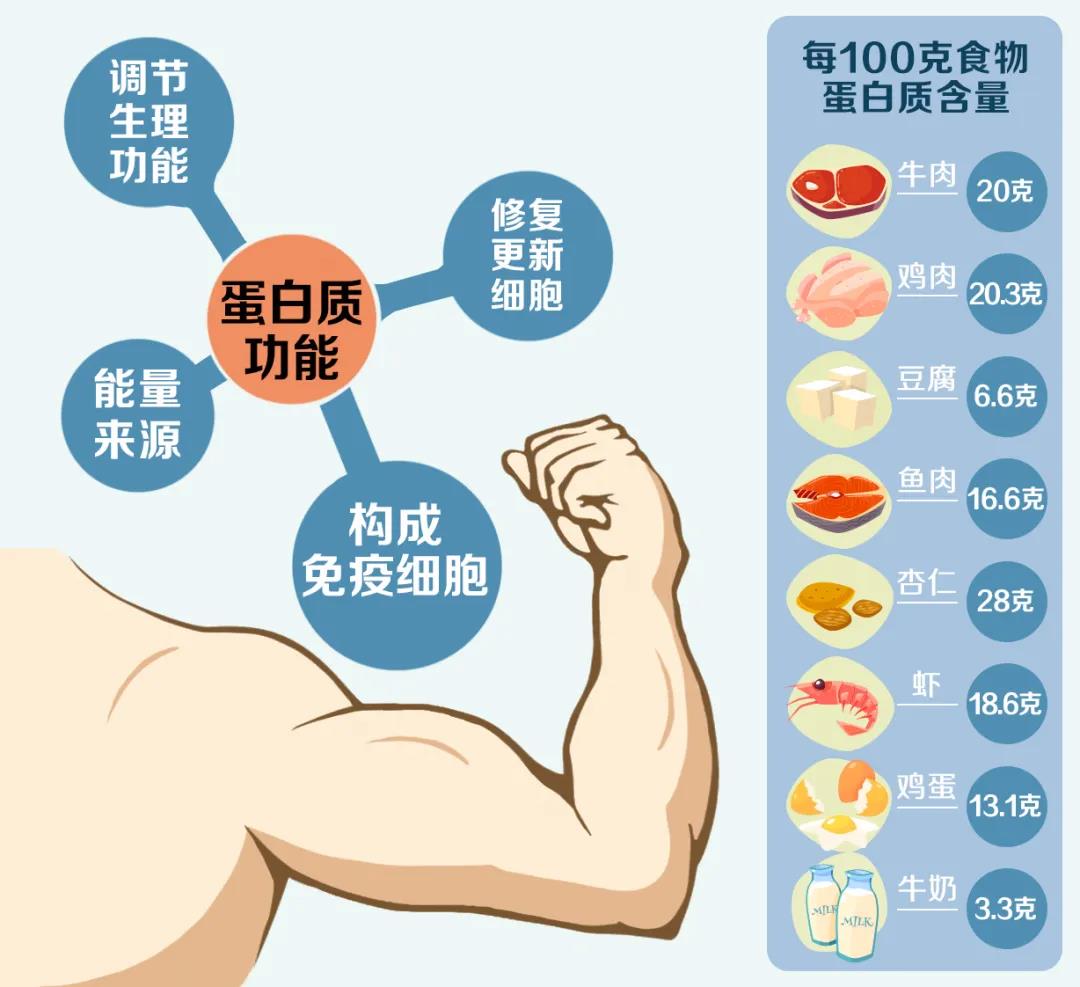 提高自身免疫力,遵守这6点就行!_蛋白质
